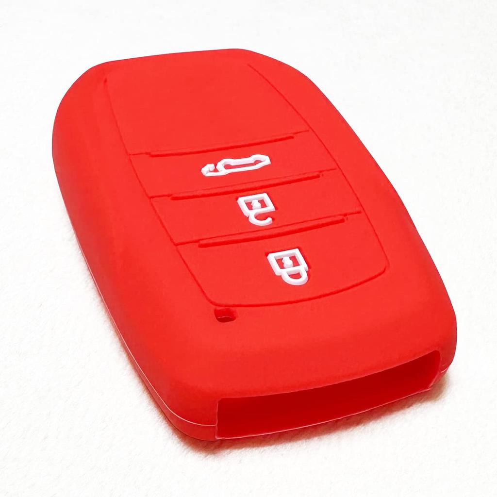 IKT Silicone Cover for Toyota Cars Smart Key 3 Buttons / Crown Sports (2023~)