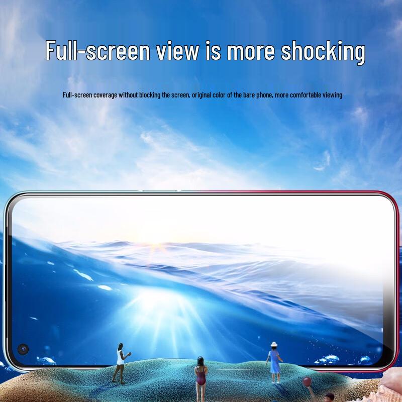 KMaxAI HD Tempered Glass Screen Protector for OPPO Phones