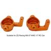 2Pcs Aluminum Alloy Steering Cup RC Car Replacement Parts for ZD Racing MX07 4WD 1/7 RC Car