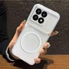 Metallic Finish Magnetic TPU Phone Case for Xiaomi 15T,14T Shockproof Matte Soft Cover