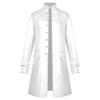 Men's Coat Medieval Clothing Solid Color Fashion Steampunk Vintage Men's Uniform