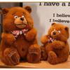 Bear Tie Bow Plush Toy Dolls Pillow Room Decoration Ornament Children Gifts