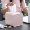 Plastic Roll Paper Holder Simple Desktop Tissue Box Modern Tissue Container  Coffee Table
