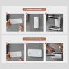 Self Adhesive Soap Storage Rack Waterproof Soap Drain Box Soap Organizer  Hotel