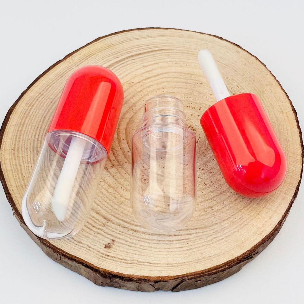 5ML Mini Capsule Lip Gloss Tube - Empty Lip Glaze Cosmetic Packaging