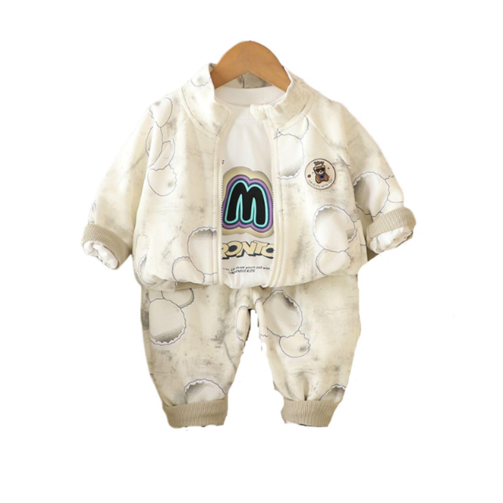 

Детский повседневный комплект с длинным рукавом, удобные наряды для повседневной носки 100 белый