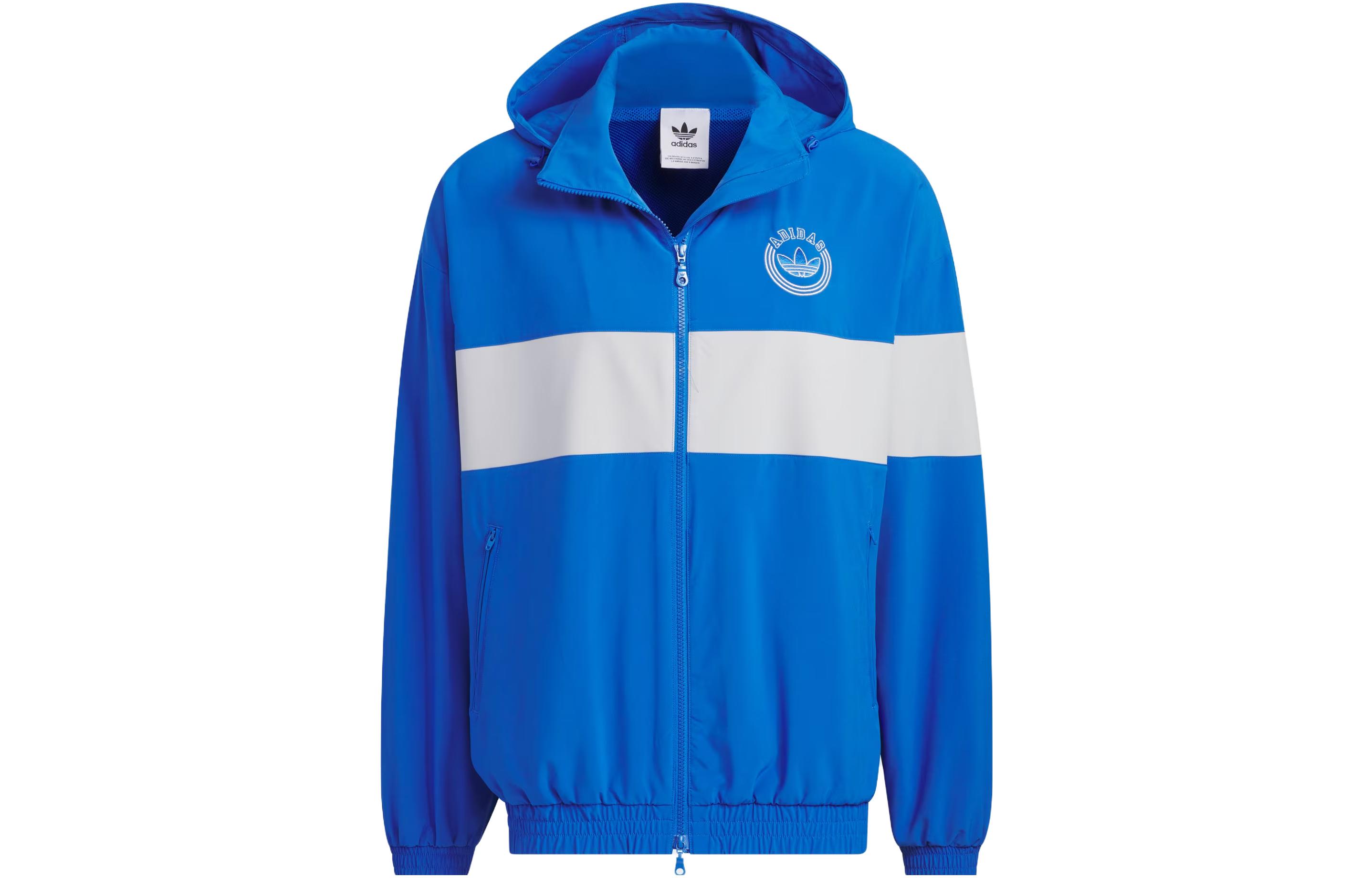 Adidas Originals Rifta Jackets Men s Blue Hooded Moderate Other IU4794 S