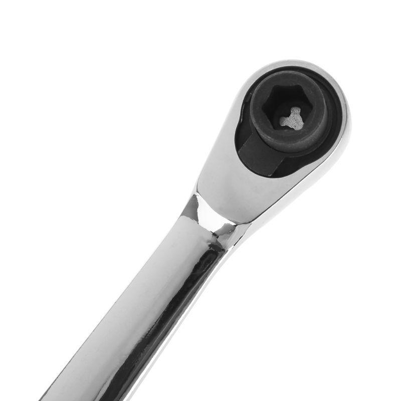 1/4" Dual for Head Square Ratchet Socket Wrench Bit Driver Screwdriver 72-To top sale