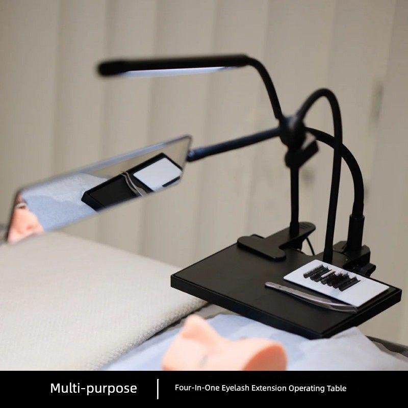 Four-In-One Multifunctional Eyelash Extension Workstation, Magnetic Eyelash Extension Tool, Led Eyelash Lamp, Specialized for Eyelash Extensions Y4 Four-In-One [Eyelash Lamp Stand]