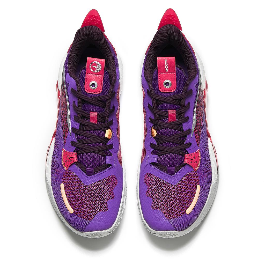 Anta Crazy Tide 5 Team V2 Moon Nitrogen Technology Cement Nemesis Shock Absorption Wear-Resistant Rebound Low-Top Basketball Shoes 112421606S-1