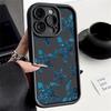 Sea Turtle Pattern Matte TPU Cover Shell For iPhone 16E 16 Pro 15 Pro Max 14 13 12 11 Soft Shockproof Lens Protection Phone Case