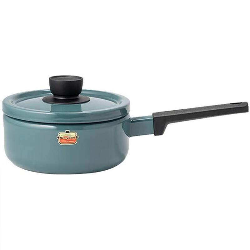 FUJIHORO Japanese Enamel Single Handle Pot