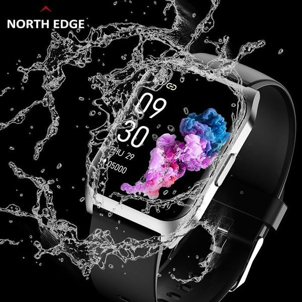 North Edge N17 Smart Watch Bluetooth 5.0 Heart Rate Blood Pressure Blood Oxygen Monitor Sport Outdoor Watch