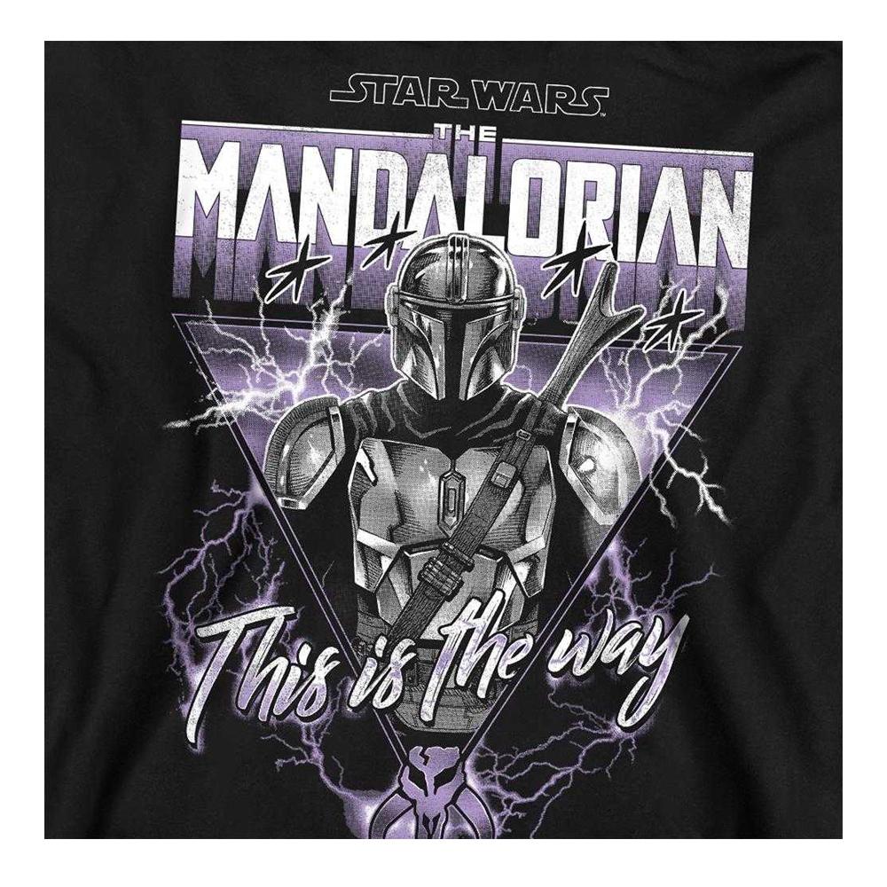 Star Wars: The Mandalorian Unisex Adult This Is The Way Heavy Metal Sweatshirt