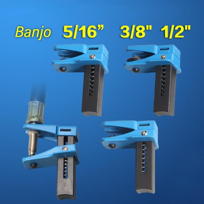 Brake Lines Clamps Brake Oil Pipe Plugs Auto Brake Nozzle Clamp Oil Rail Hose Fluid Stop Clamp Brake Lines Stoppers