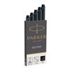 PARKER Quink Cartridge Genuine Imported 1950382 Ink, 5-pack, Black, Water-based, Product,