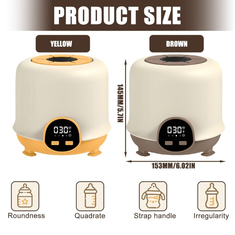 Infant Safe Silicone Slot Electric Bottle Shaker with USB Charging Portable Baby Milk Mixer Automatic Baby Bottle Shaker