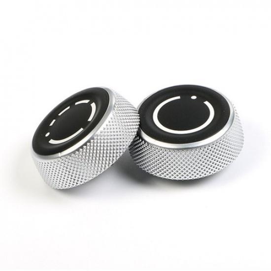Front Dashboard Radio Volume Knob Button Cover Cap for Porsche 2014-2016 Macan