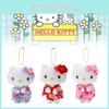 Plush Keychain Kimono Pendant Bag Decoration Tourist Gift Souvenir