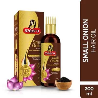 Aceite para el cabello con extracto de 9 hierbas y aceite de Kalonji de Meera Onion, 200 ml