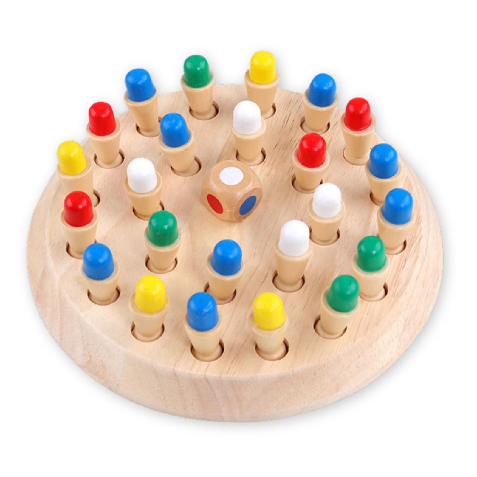 

JVILEX Memory Game, Educational Game for Kids and Seniors, Board Game, Memory Game [Used]