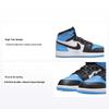 Air 1 Retro High OG PS UNC Toe Chaussures de Sport pour Enfants Bleu Bleu Université Noir FD1412-400