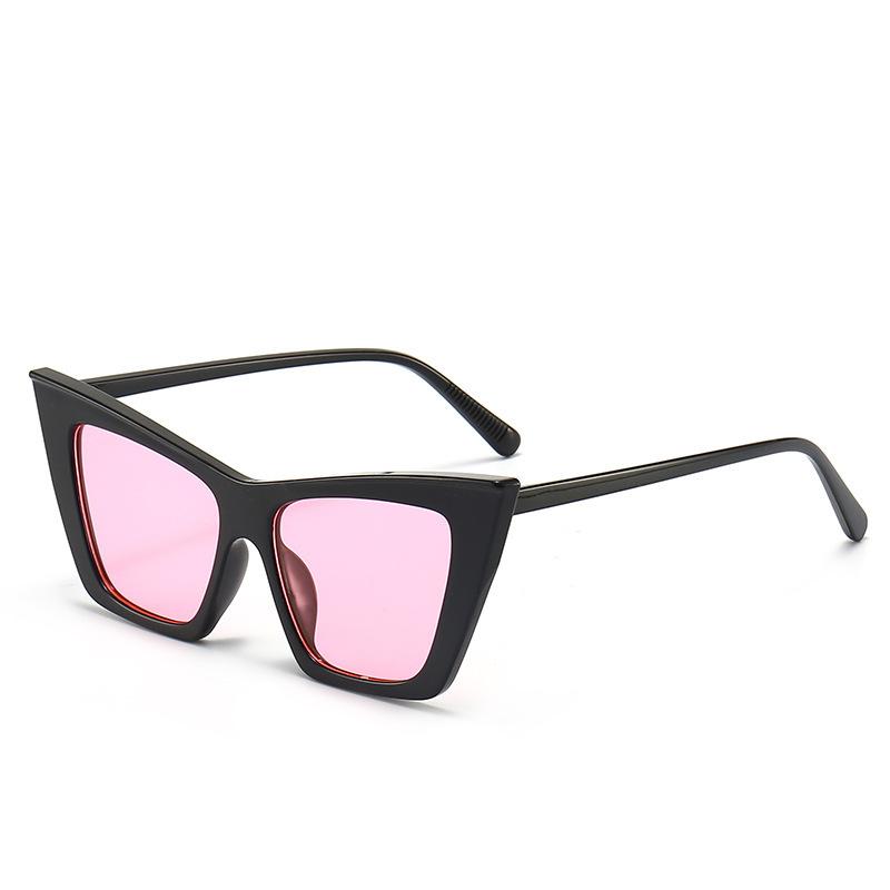 

Trendy Versatile Sun Glasses Designer Luxury Design Cat Eye Fashion Style Large Glasses Frame Sun Glasses for Women s Sunscreen UV Protection Sun