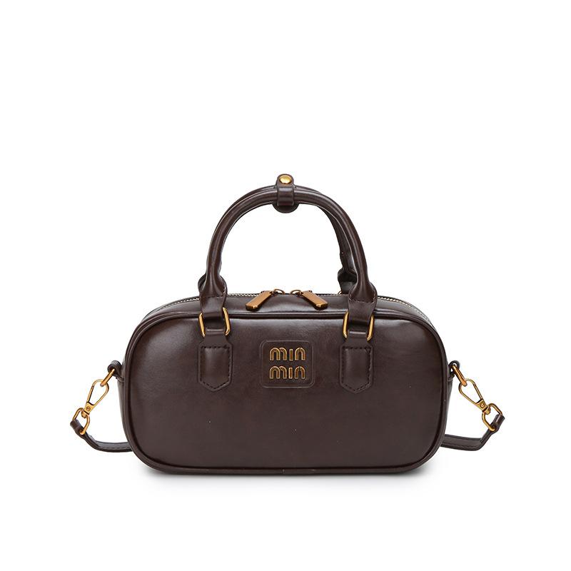 Nischendesign Alphabet Handtasche Damentasche neu einfach retro Umhängetasche große Kapazität lässige Messenger Bag