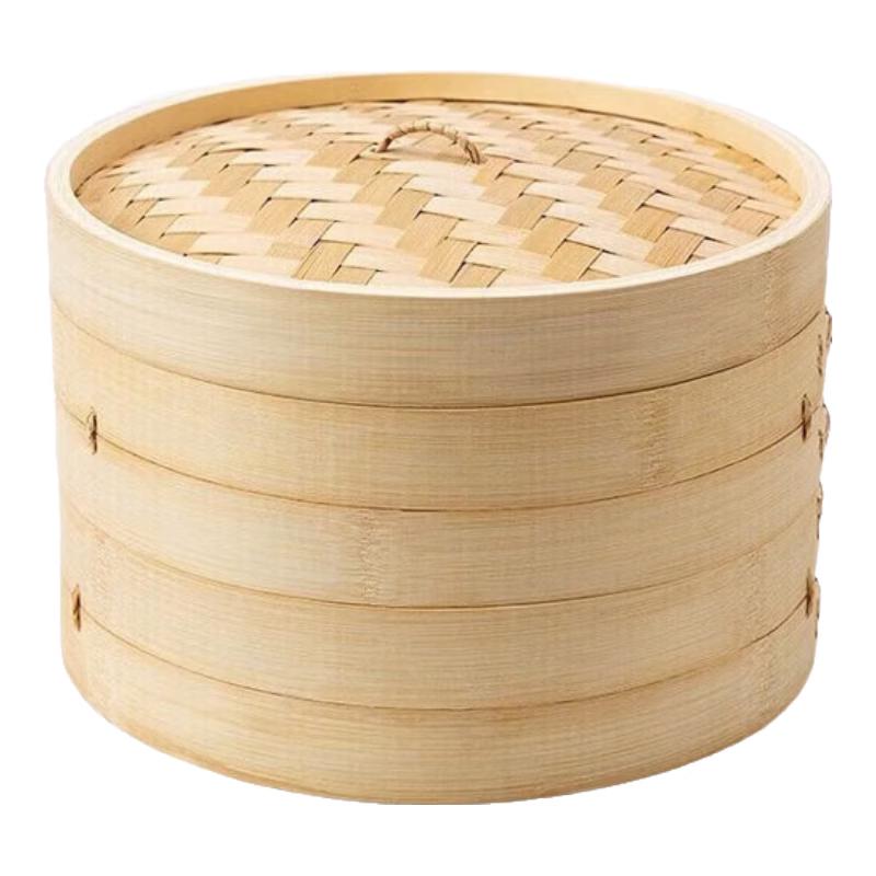 Bamboo Steamer Basket Set