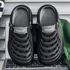 Men's Stylish Slip-On Clogs Breathable Comfortable Thick Sole for Indoor & Outdoor Use Multiple Colors Available Home Sports