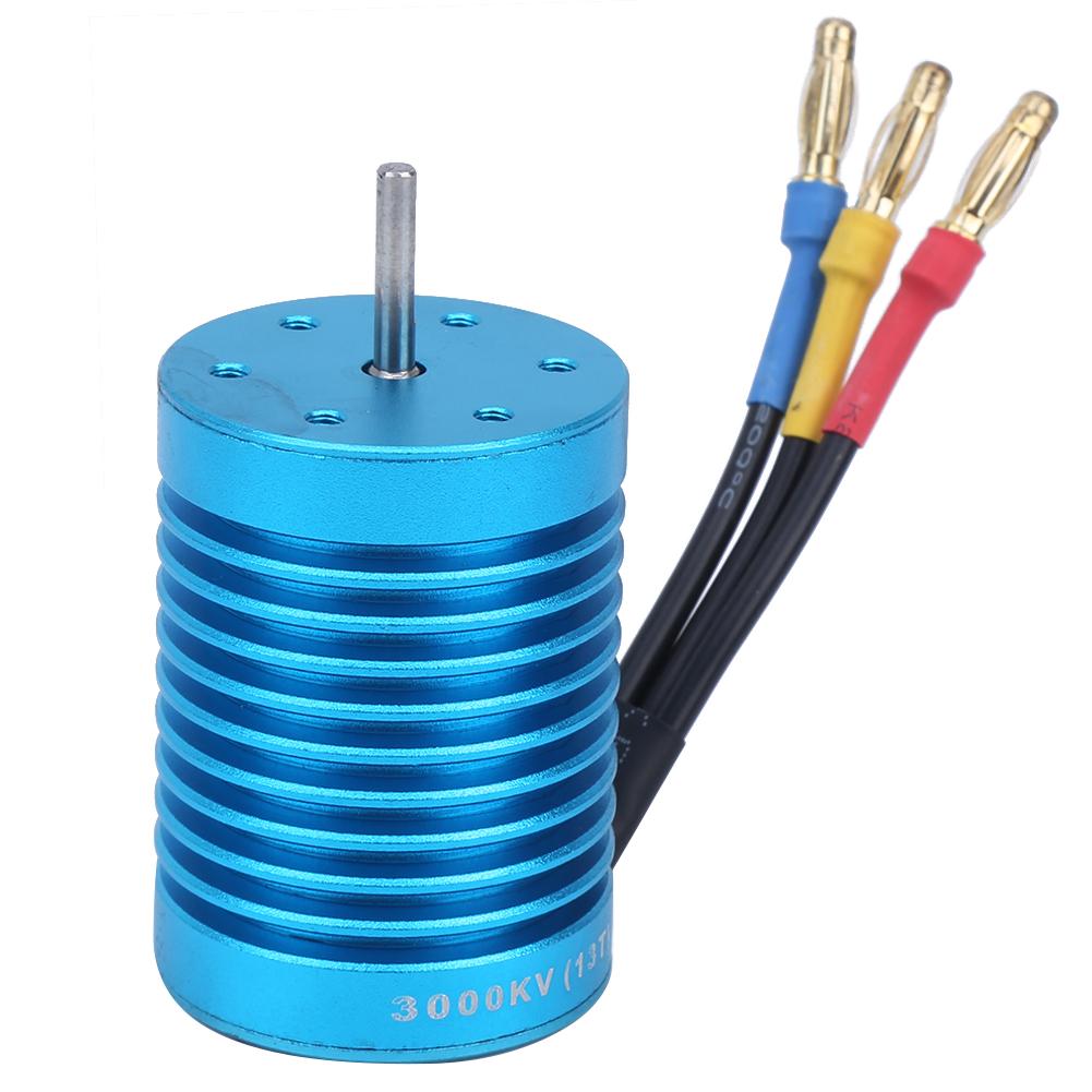 13T 3000KV Brushless Motor Replacement Upgrade Accessory Fit for 110 RC Car