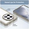 For OnePlus 13R 5G Phone Case WANLONFENG XC Series TPU Acrylic Cover with Tempered Glass (Big Lens Hole)