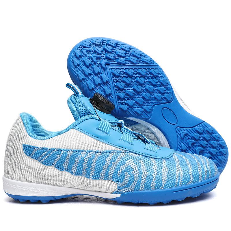 Elementary school students smash training nails low price spinning sneakers men's buttons World Cup football shoes girls