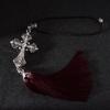 New Metal and Diamond Christian Car Rear View Mirror Car Pendant Hanging Car Styling Alloy Crystal Safe Pendant