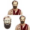Латексная маска Бога Солнца из греческой мифологии для косплея, тематических мероприятий и фестивалей