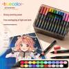 True Color Soft Tip Liquid Acrylic Marker: Stackable, Washable, Non-Bleeding - Ideal for Kids' Art, Newspapers, and Drawings.