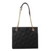 Simple Women's Fashion Bag New 2025 Spring and Summer New Texture Chain Messenger Bag Casual Shoulder Bag