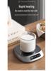Smart USB-Activated Beverage Warmer with Timer for Desktops – Ideal for Coffee and Milk