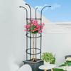 Garden Trellis For Climbing Plants Decorative Vertical Rustproof Stable Umbrella Trellis Tower Frame For Vine Rose Clematis