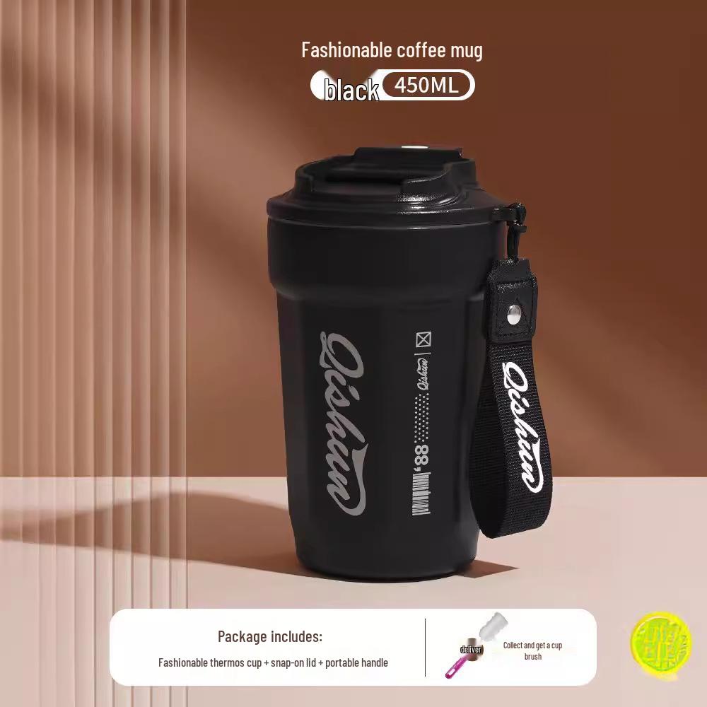Portable Stainless Steel Travel Coffee Thermos Cup – Customizable Gift