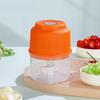 1Pc Household Small Meat Grinder USB Charging Portable Garlic Beater Household Meat Grinder Cooking Machine