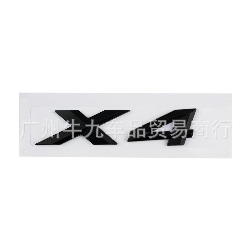 Suitable for the new X1 X2 X3 X4 X5 X6 X7 GT car logo, trunk tail label, car sticker