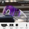 TOSUOD Cycling Glasses Day and Night Protective Eyewear Unisex Outdoor Mountaineering Sports Running Windproof Bicycle Glasses Gear