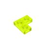 MOC 10PCS 2420 Plate 2x2 Building Blocks Kit High-Tech Board Corner Bricks Particle DIY Idea Toys Children Birthday Kid Gifts