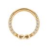 2023 Trendy Stainless Steel Rhinestone Zircon Nose Ring - Elegant Fashion for Women