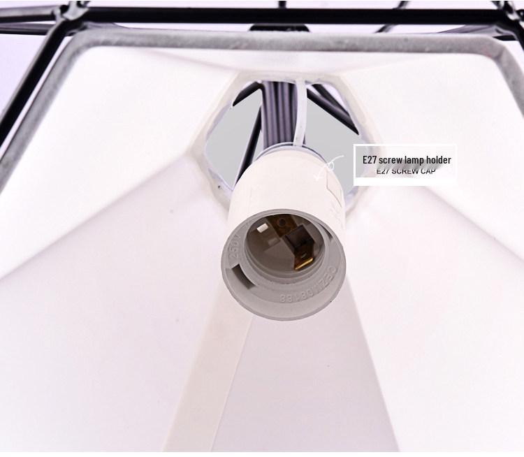 Nordic Minimalist Pendant Light - Industrial Diamond Three-Head Design for Restaurants and Bars