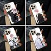 F-Fukuhara Tamon Anime Portrait Phone Case For iPhone 11 12 13 14 15 16Pro Max Plus White Sliver Phone Cover