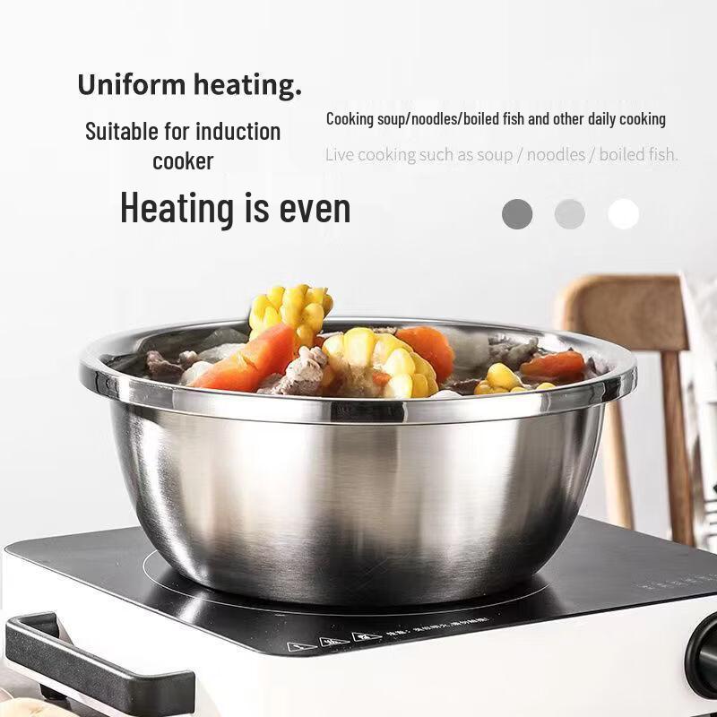 Stainless Steel Deep Mixing & Washing Bowl
