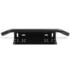 Universal Front Bumper License Plate & Spotlight Bracket with Metal Anti-Collision Bar for Off-Road Vehicles