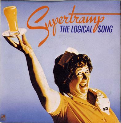 Płyta 7-calowa SUPERTRAMP - The Logical Song  AMS7427PROMO A&M Records 1979 UK Rock Używana